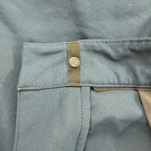 Lululemon Commission Pant Slim Warpstrem 34” Navy Blue Men’s Size 33 - Picture 12 of 14